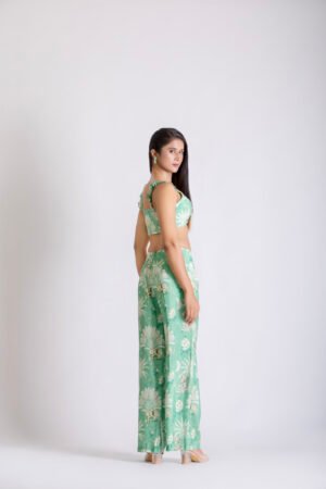 Moonrise Iceland Printed Crop Top with Pant – view 2