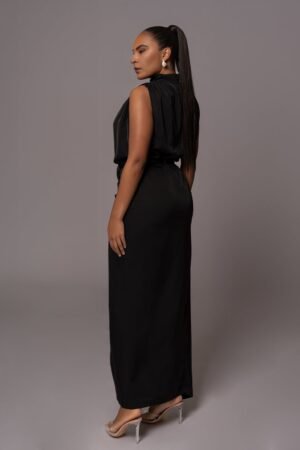 Midnight Draped Top and Skirt Set – view 2