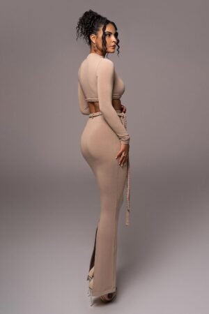 Beige Braided Harmony Co-ord Set – view 2