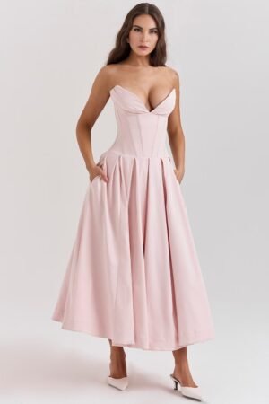 Iconic Sculpted Ballerina Midi Dress – view 2