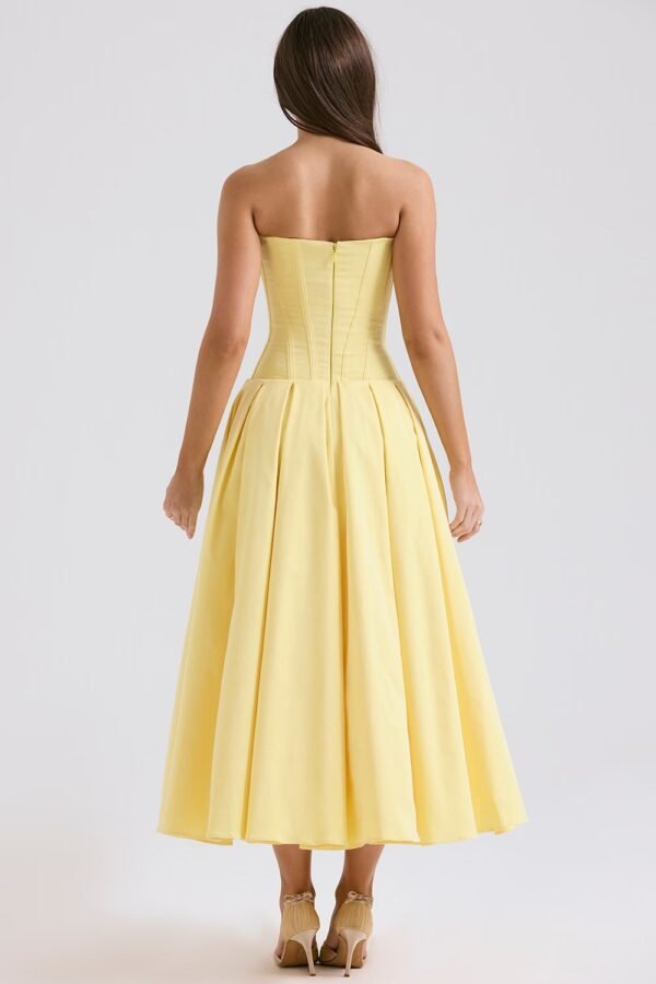 Iconic Sculpted Sunshine Midi Dress - Image 6