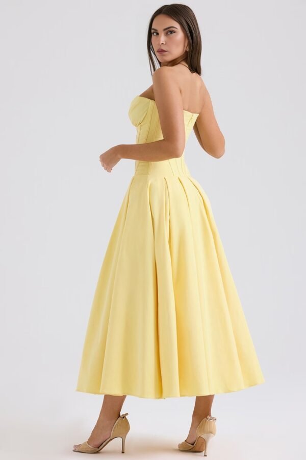 Iconic Sculpted Sunshine Midi Dress - Image 2