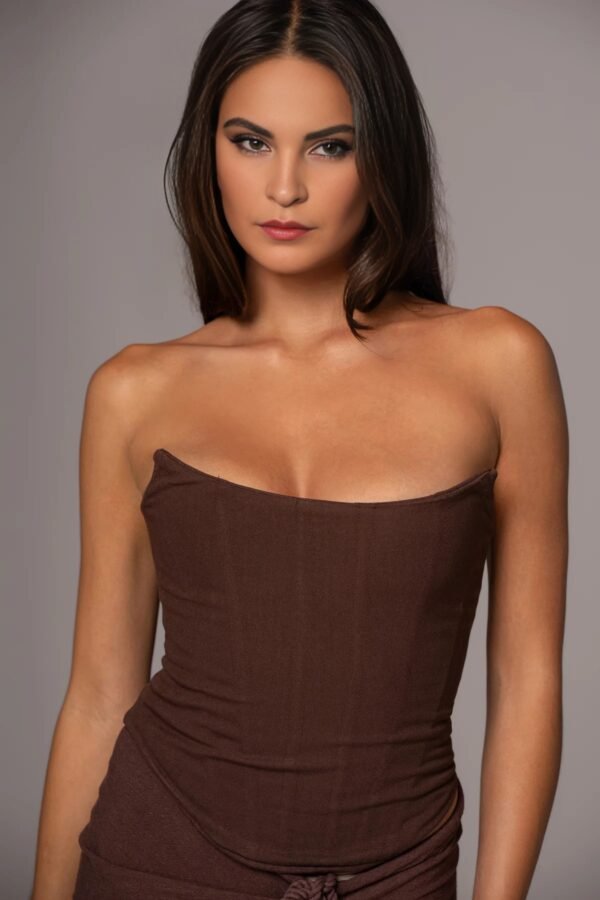 Versa Chocolate  Corset - Image 2