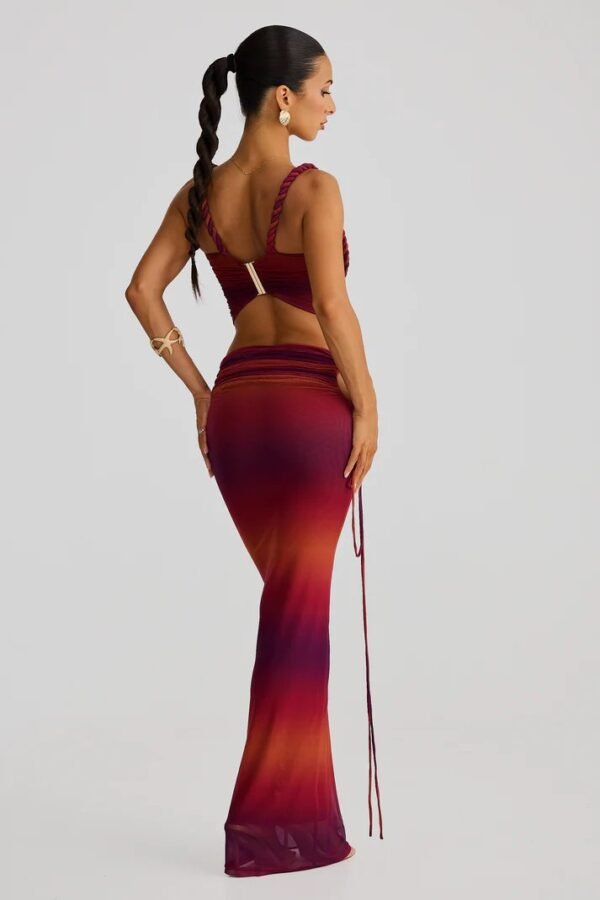 Seabreeze Mesh SUNSET OMBRE Coord - Image 3