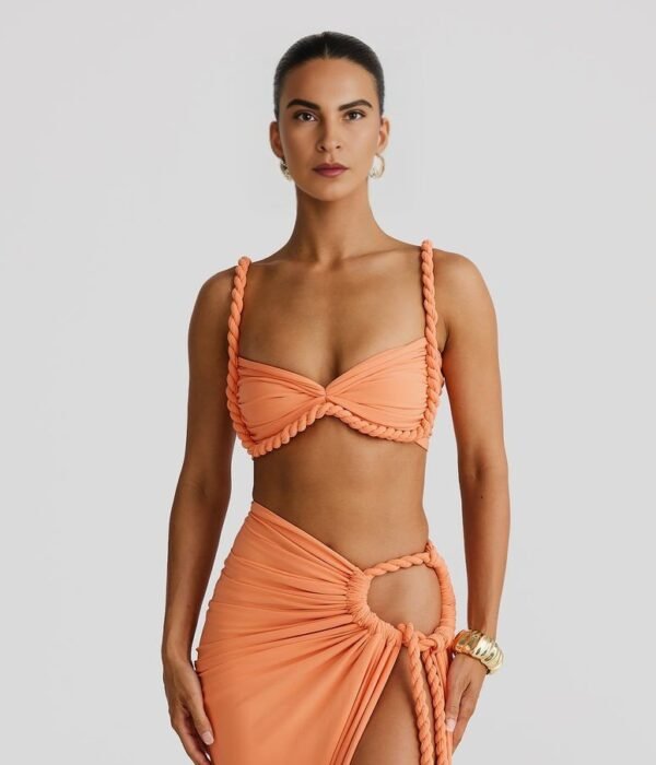 Coastal Muse PAPAYA Skirt - Image 5