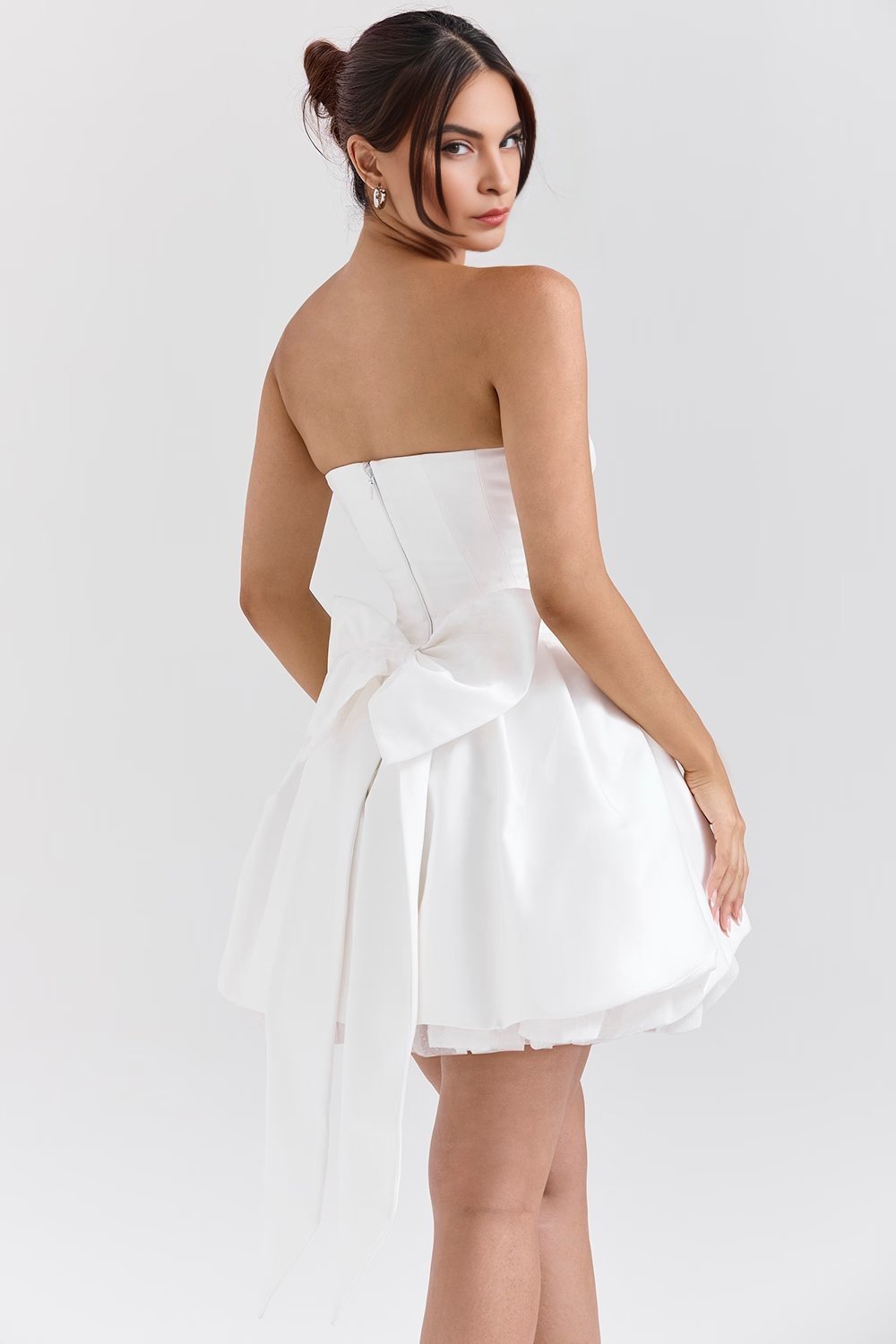 Bow Back Tulle Mini