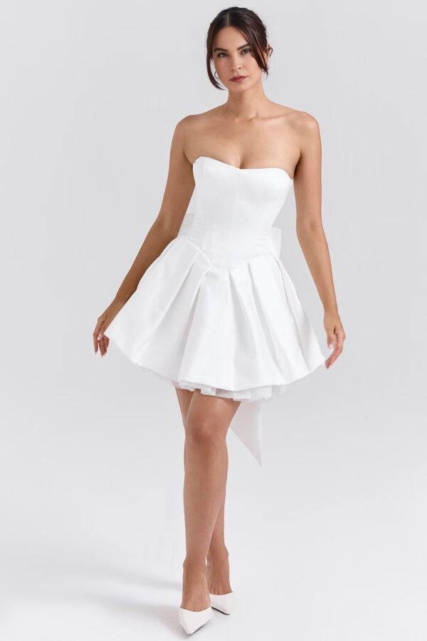 Bow Back Tulle Mini - Image 5