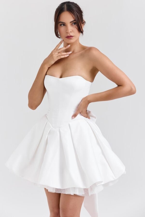Bow Back Tulle Mini - Image 4