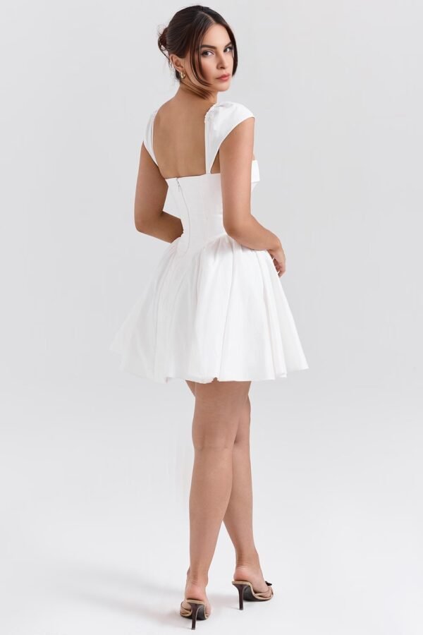 Buttoned Tulle Mini - Image 3