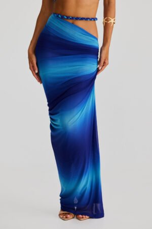 Coastal Charm Blue Ombre Skirt – view 2