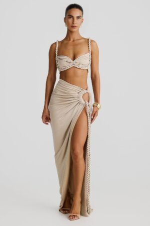Coastal Muse GOLD MARBLE Skirt