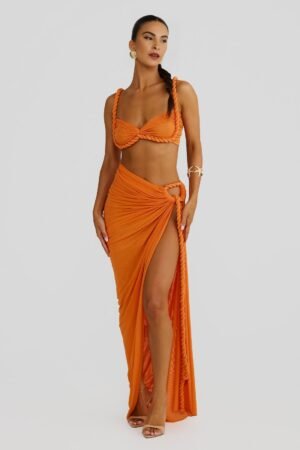 Coastal MuseORANGE  Skirt