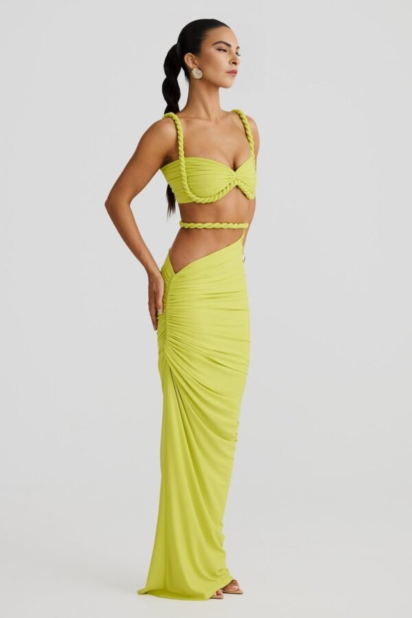 Coastal Charm CHARTRUESSE Skirt - Image 3