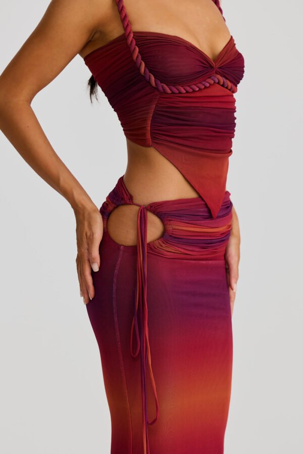 Seabreeze Mesh SUNSET OMBRE Coord - Image 5