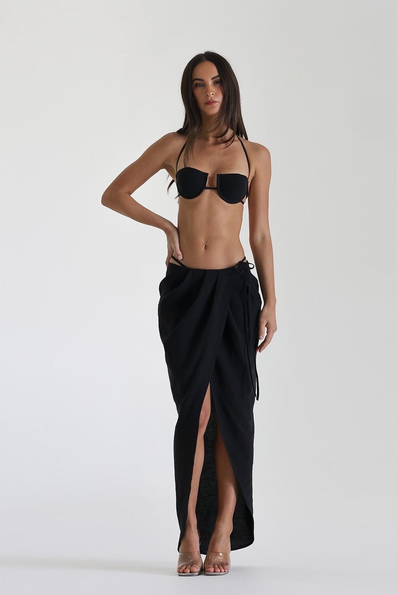 Solara White Skirt