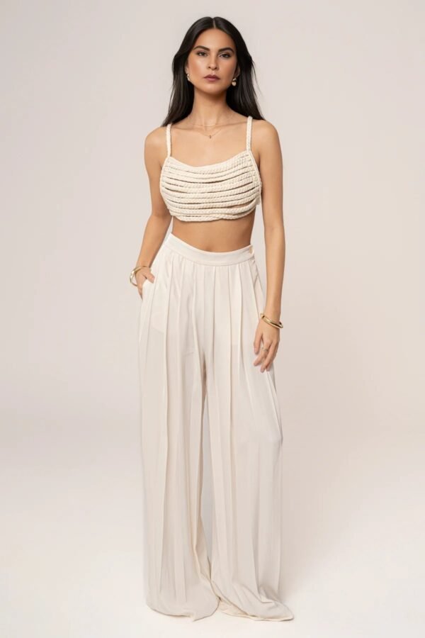 Woven Whisper White Top - Image 5