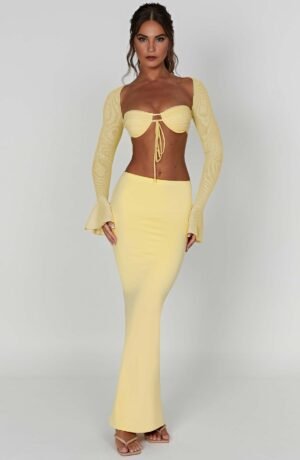 Siren Pale Yellow Co-ord Set – view 2