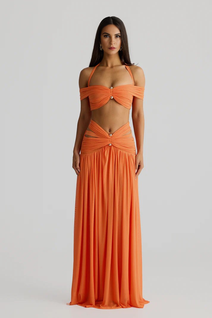 Solara Mesh Sorbet Skirt