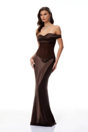 Espresso Siren Gown