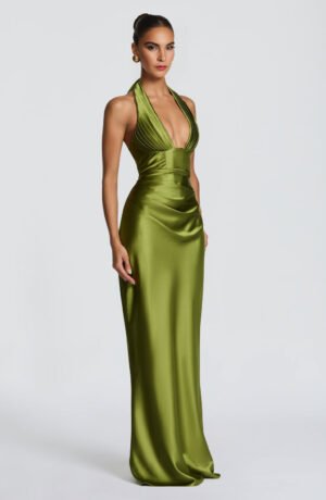 Olive Muse Maxi Dress – view 2