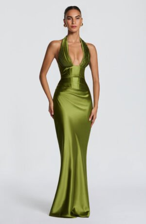Olive Muse Maxi Dress